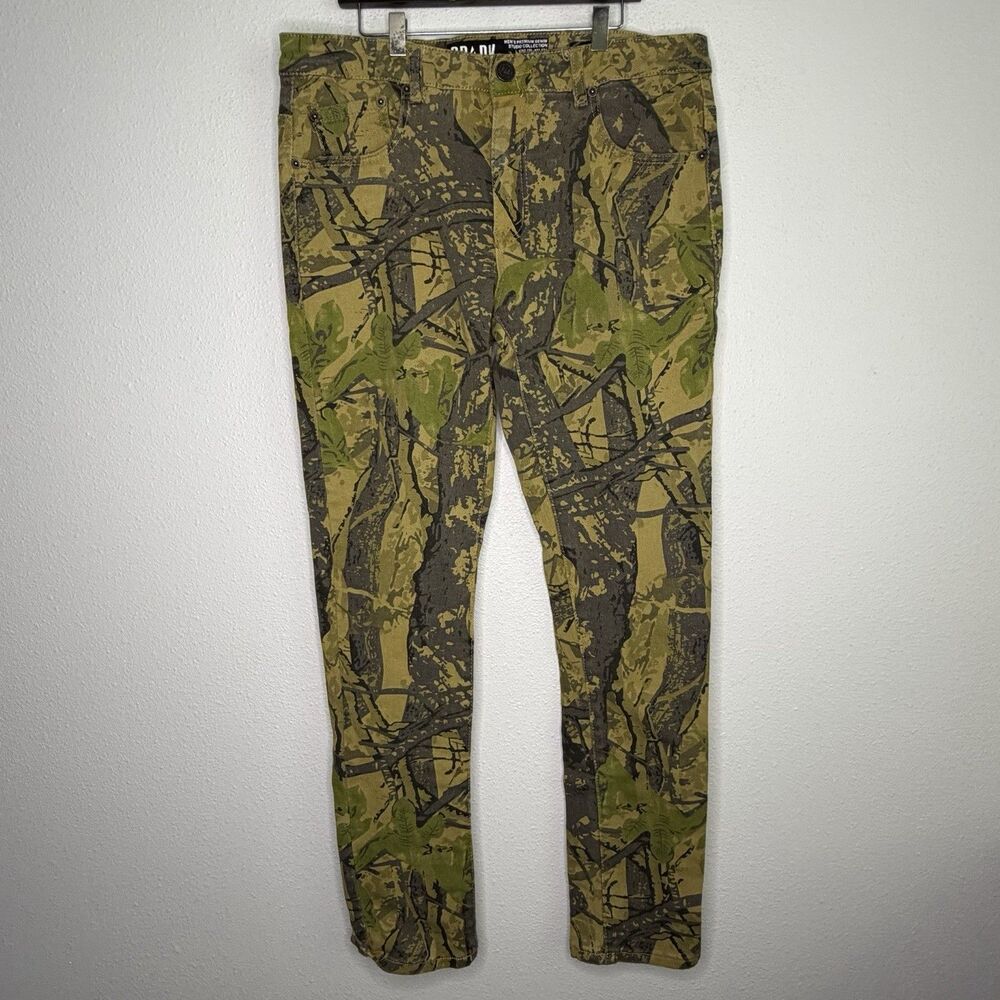 SPARK Premium Denim Timber Camo Stretch Jeans Men’s 34x32 Pants